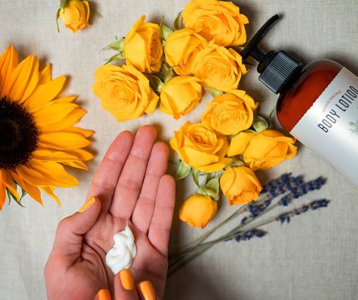 Betty's body lotion is perfect any time of year.